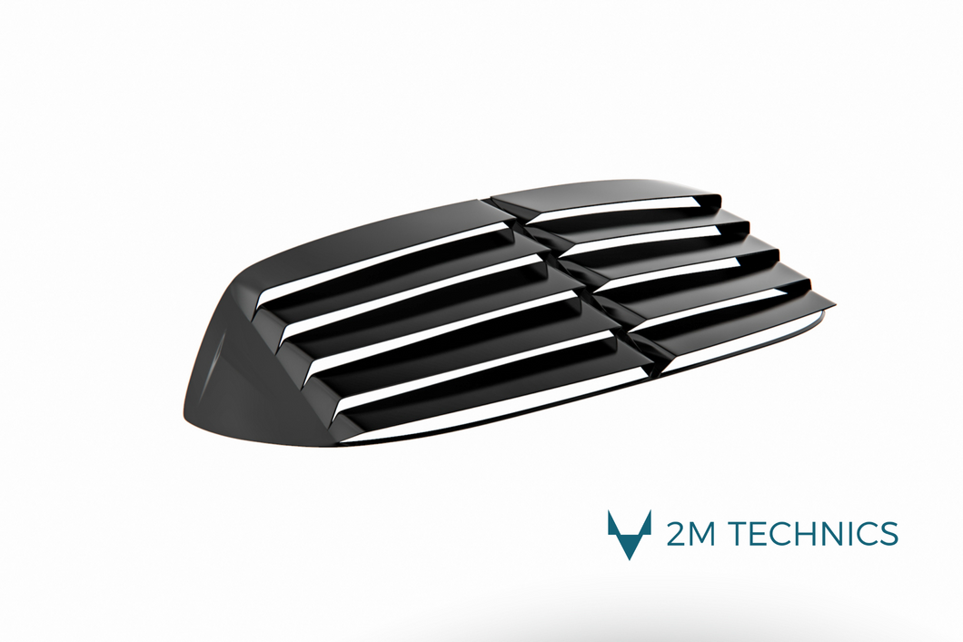Mazda MX5 NA/NB Hardtop Louver with !Openings CUT!