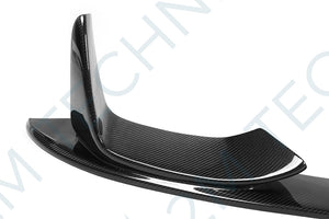 BMW M3 M4 F80 F82 F83 M Performance Front Spoiler Splitter Lip Carbon 3 Piece - 2MTechnics
