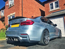 Load image into Gallery viewer, BMW M3 M4 F80 F82 F83 M Performance Carbon Rear Bumper Diffuser 3 Pieces Kit - 2MTechnics