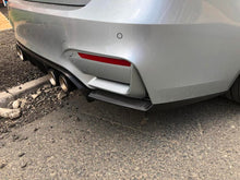 Load image into Gallery viewer, BMW M3 M4 F80 F82 F83 M Performance Carbon Rear Bumper Diffuser 3 Pieces Kit - 2MTechnics