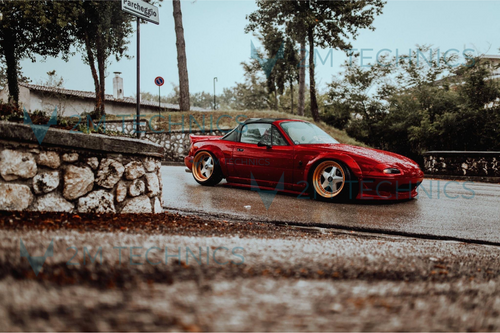Custom Bunny Style Bodykit for Mazda MX5 NA MK1 - Fiberglass, High Quality Finish