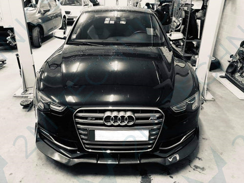Audi A5 S5 B8.5 S-Line Carbon Front Bumper Lip - 2MTechnics
