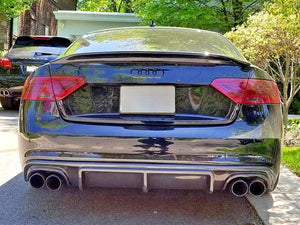 Audi A5 S5 S-Line Carbon Rear Diffuser - 2MTechnics