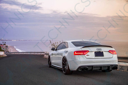 Audi A5 S5 S-Line Carbon Rear Diffuser - 2MTechnics